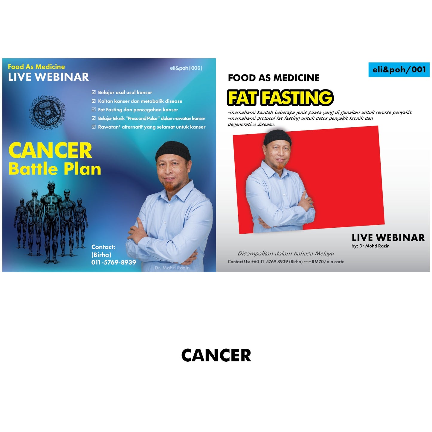 Package: Cancer | Webinar by Dr Razin Jaafar