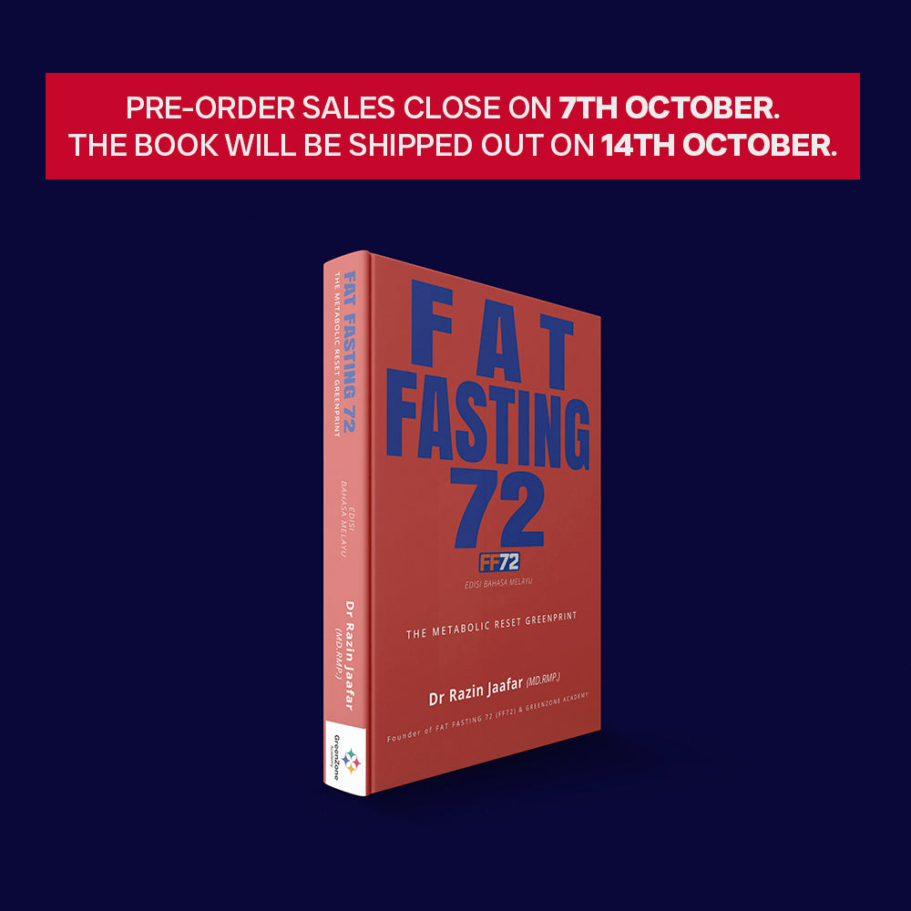 Fat Fasting 72 - The Metabolic Reset GreenPrint by Dr Razin Jaafar