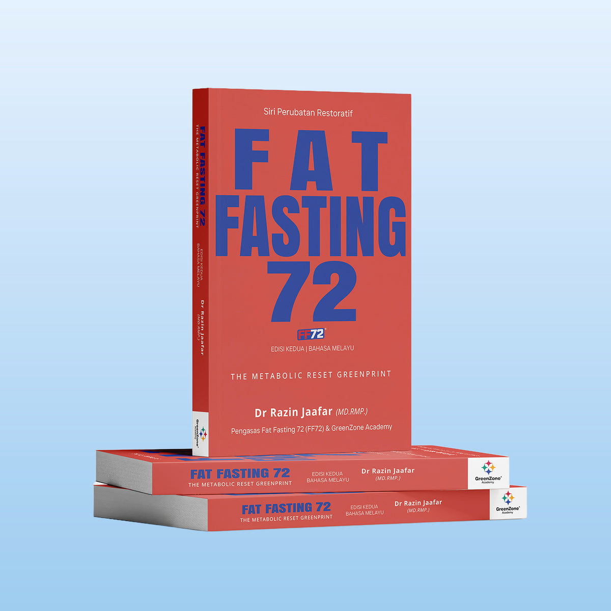 Fat Fasting 72 - The Metabolic Reset GreenPrint by Dr Razin Jaafar (Edisi Semakan 2026 | Paperback | Bahasa Melayu)