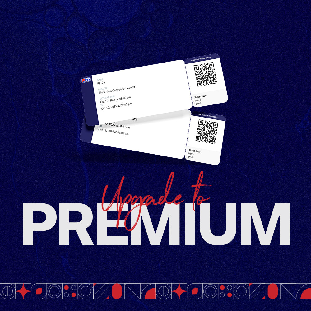 TICKET UPGRADE TO PREMIUM : Fat Fasting Tour 2025 (For Current Ticket Holder Only!)