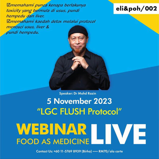 LGC Flush | Webinar by Dr Razin Jaafar