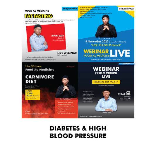 Package: Diabetes and High Blood Pressure | Webinar by Dr Razin Jaafar