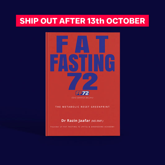 Fat Fasting 72 - The Metabolic Reset GreenPrint by Dr Razin Jaafar