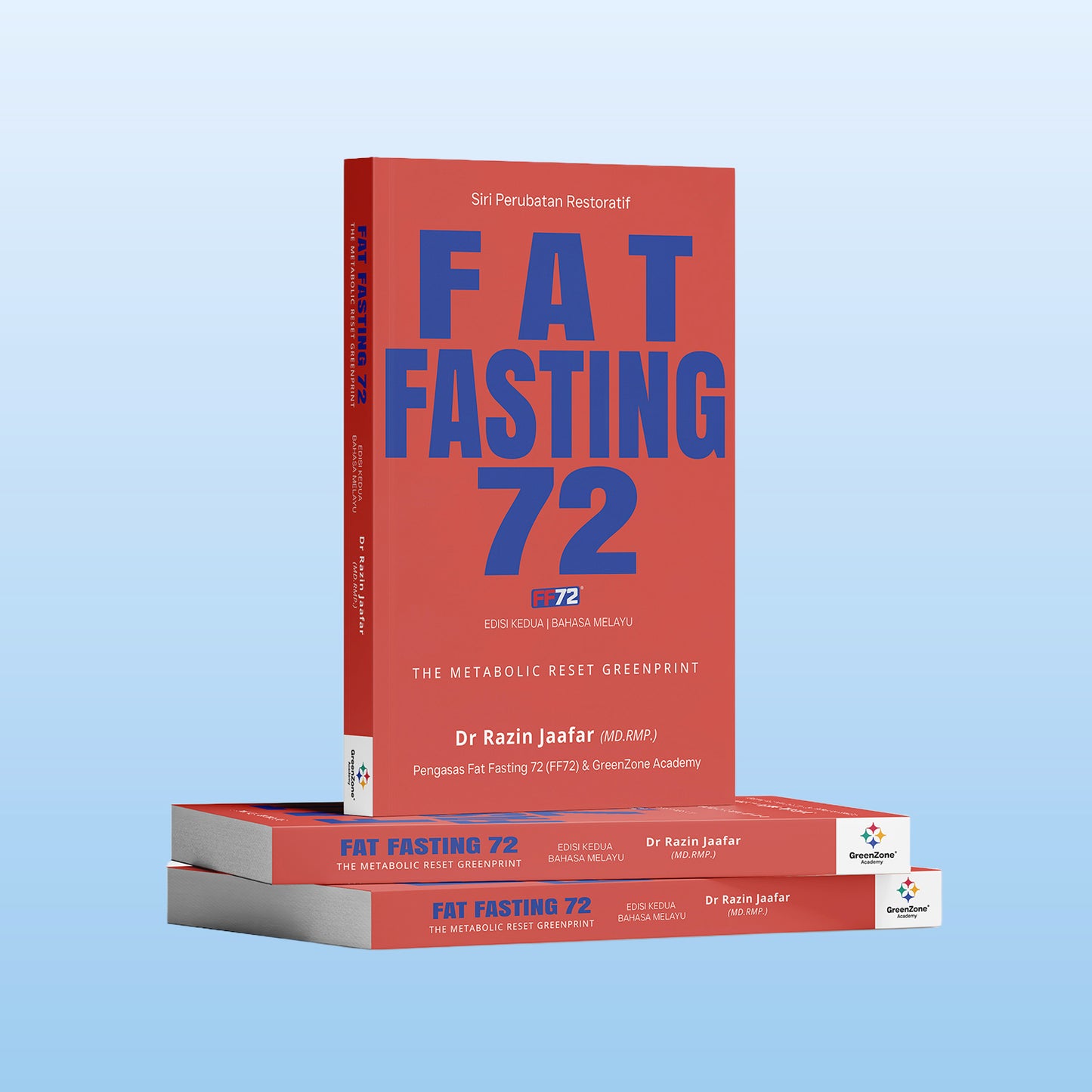 Fat Fasting 72 - The Metabolic Reset GreenPrint by Dr Razin Jaafar (Edisi Semakan 2026 | Paperback | Bahasa Melayu)